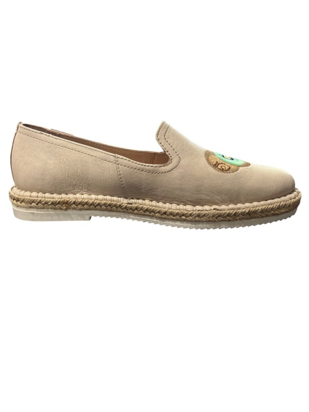 Pikolinos Womens 38 US 7.5 Espadrille Cadamunt Loafer Leather Slip-On Fruit Kiwi - Picture 6 of 10